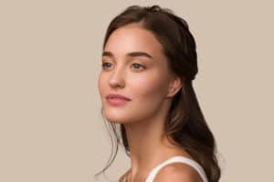 Illustration of a healthy, rejuvenated face post-facelift surgery.