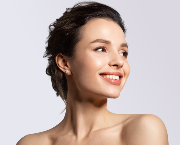Woman after Dermal Fillers performed by Dr. Bustillo.