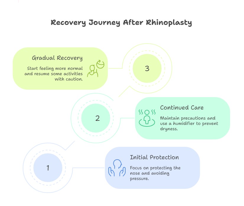 Recovery After rhinoplasty